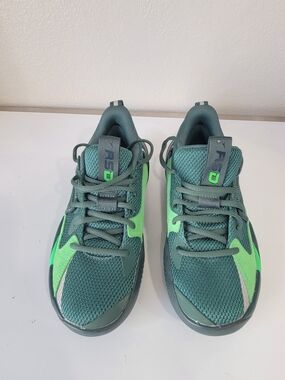 Puma Dreamer Kids Youth Sneakers Green Gray Size US 5C EU 37